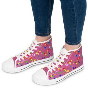 Colorful Abstract Tennis shoes and Boots